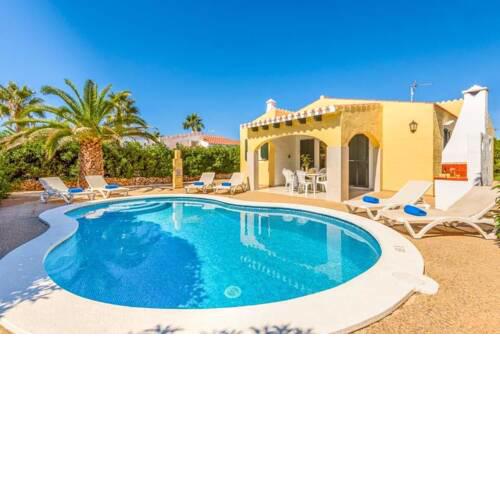 Cap d'Artrutx Villa Sleeps 6 Pool Air Con WiFi