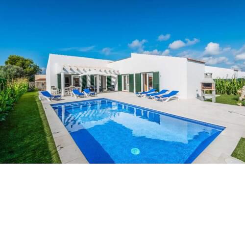 Cap d'Artrutx Villa Sleeps 6 with Pool Air Con and WiFi