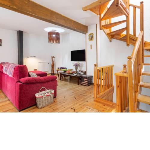 Captivating Mansion in Planolas with Balcony