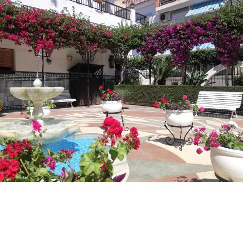 Carihuela beach, Patio andaluz