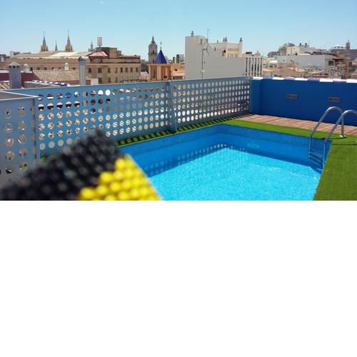 Carreteria con piscina