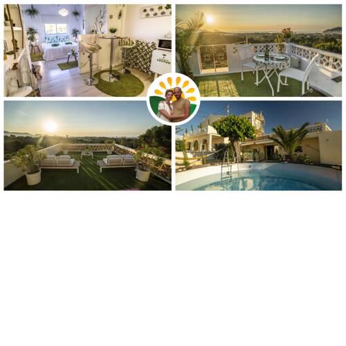 Casa Cactus Romantic 360 view Rooftop Loft