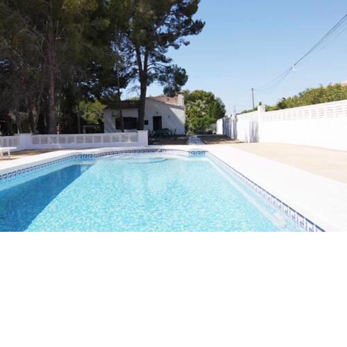 Casa Clara Chalet rustico con piscina privada pinada barbacoa internet