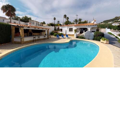 Casa con piscina privada en Moraira