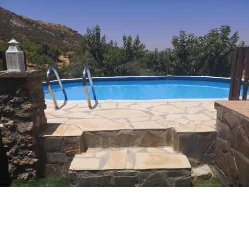 Casa de campo con piscina privada, muy romantico
