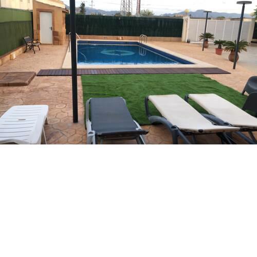 Casa de invitados con piscina privada y WIFI