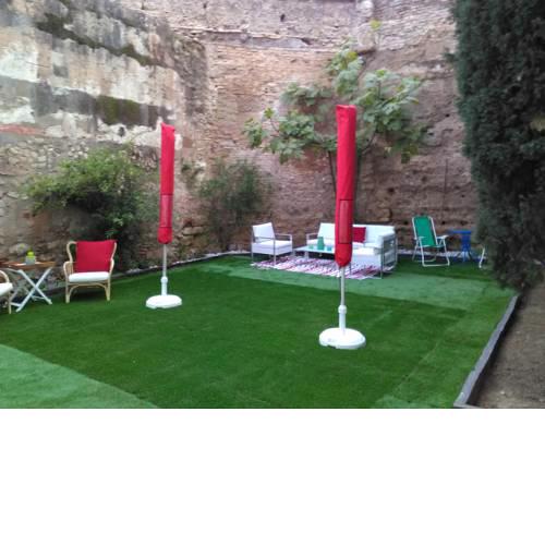 casa de los patios amurallados
