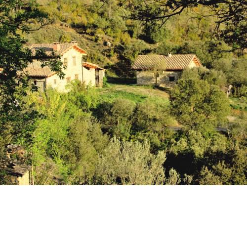 Casa de Piedra frente al Congost de Mont-Rebei