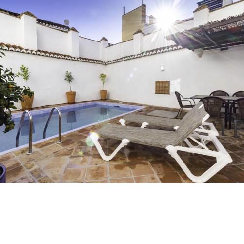 Casa del patio arabe