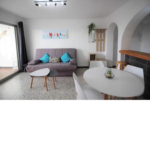 Casa ISA SYLVIA T3 4 pers front de mer wifi climatisation