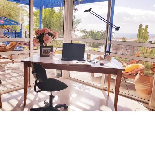 Casa Maravilla del Mar - home office with sea view