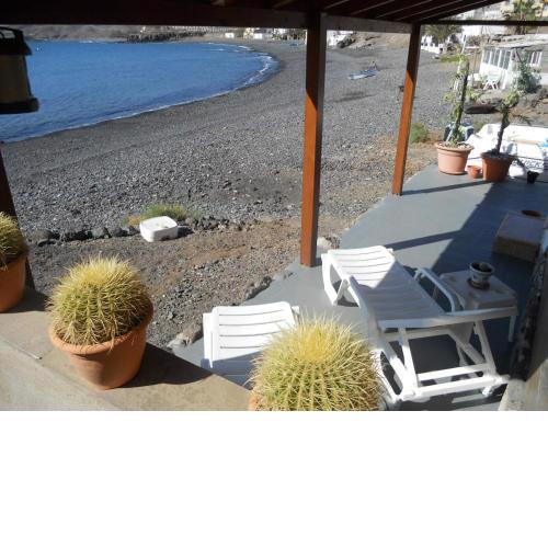 Casa marinera en la Orilla del mar
