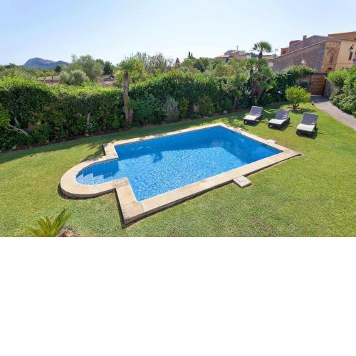 Casa Pont Roma, garden and pool in Pollensa
