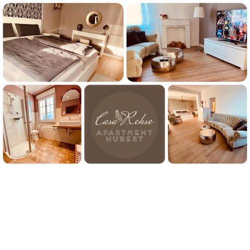 CASA REHSE - Stilvolles Apartment - 24h-Self-Check-in - kostenlos Parken & WLAN - ÖPNV 80 Meter - 55Zoll-TV