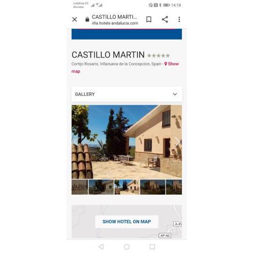 Casa Rural Castillomartin