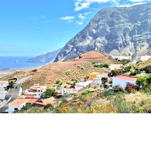 Casa rural con AC,BBQ, terraza y bonita vista en Frontera