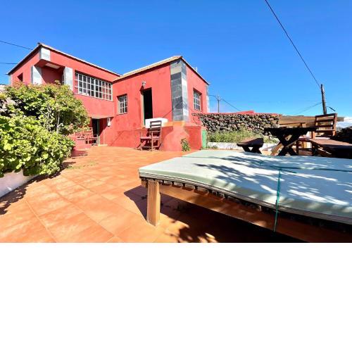 Casa rural con chimenea y vistas mar, El Teide y a la Gomera