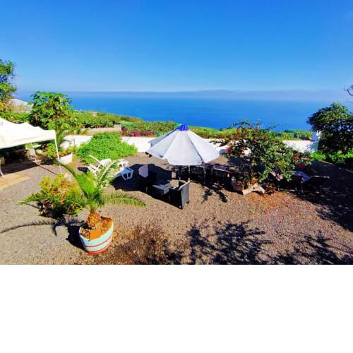 Casa rural en Finca con un dormitorio y vista al mar en Puntallana, La Palma