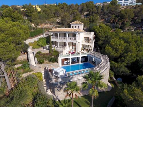Casa Verano in Port Andratx, Sauna, Jacuzzi.