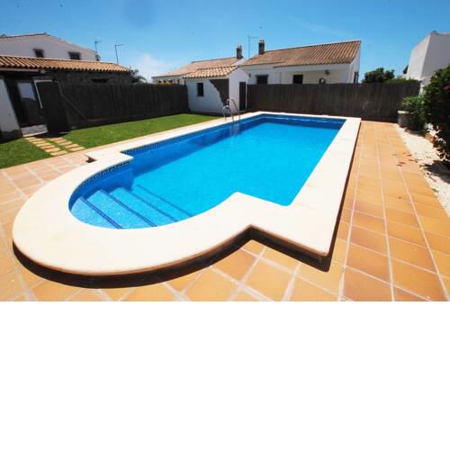 Casas con piscina compartida Jardín privado