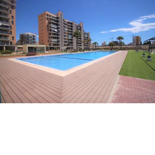 CasaTuris Playa, piscina y parking en Residencial San Juan SJ102