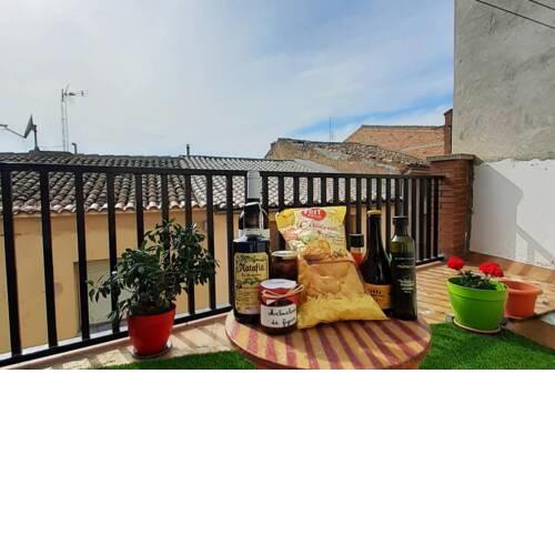 Casita de pueblo en entorno rural y relajado