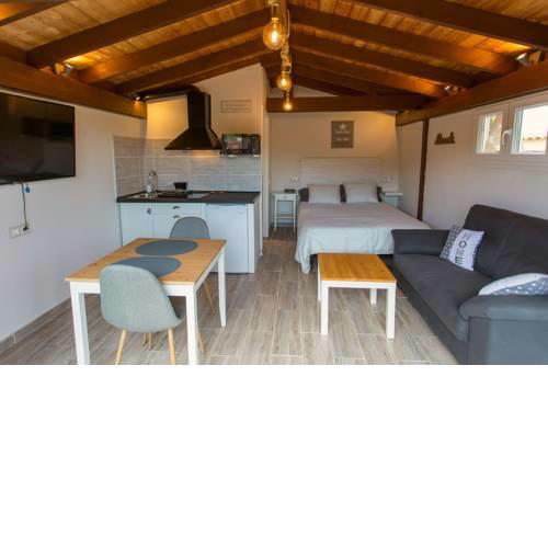 Casita-Estudio con Jardín en la playa