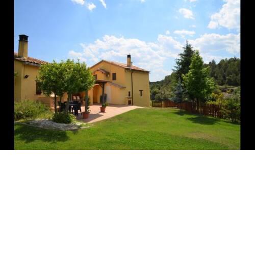 Casserres Villa Sleeps 10 with Pool