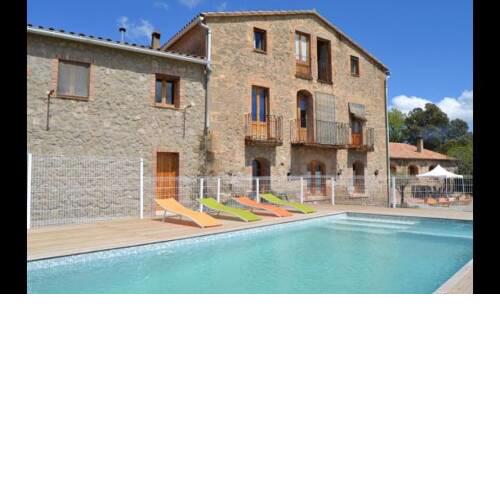 Casserres Villa Sleeps 26 with Pool