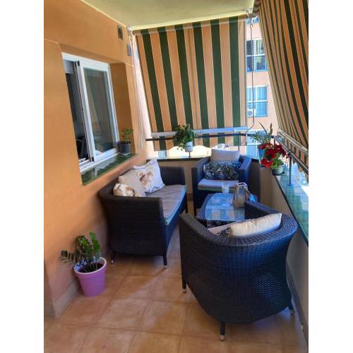 Central apartment walking distance to the beach