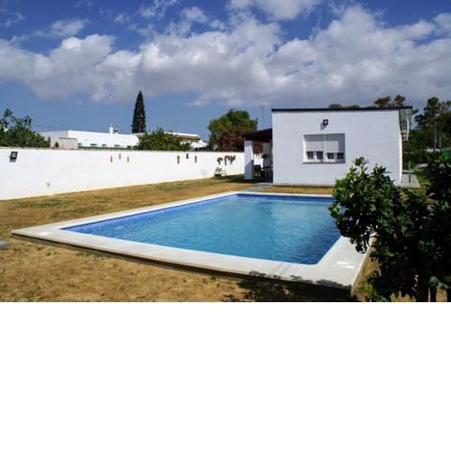 Chalet con piscina para 6 personas