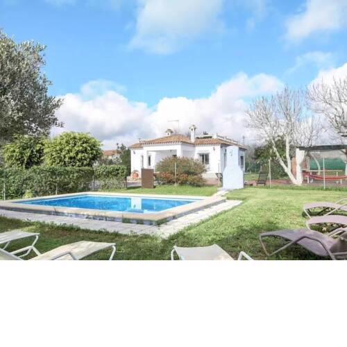 Chalet con piscina privada