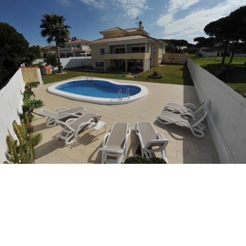 Chalet Villa Ventolera Parcelas Golf Novo Sancti Petri Chiclana