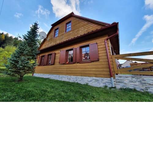 Chalupa ALŽBETKA so saunou a výhľadom na Tatry