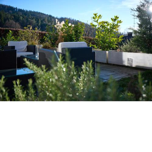 Charmantes Apartment mit Garten über Bregenz