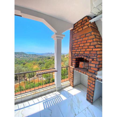 Charming Flat with Amazing View Surrounded by Nature in Sogut, Marmaris