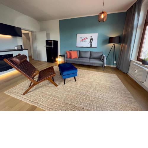 chic and calm with balcony in gorgeous kassberg