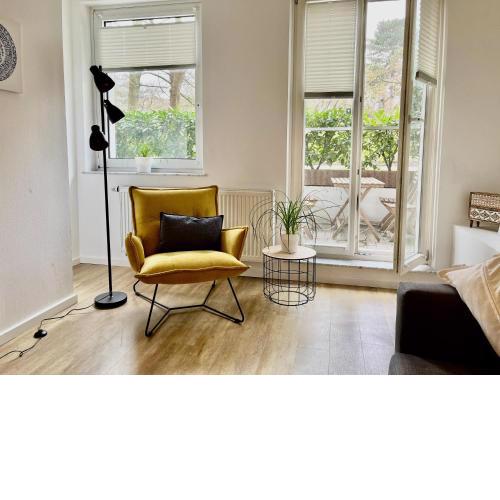 City-Apartment direkt in den Parkanlagen