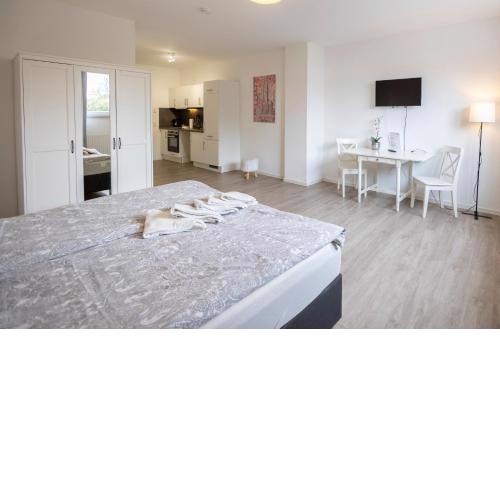 City Apartment Küche Bad im Zentrum Ravensburgs A05