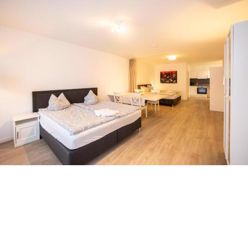 City Apartment Küche Bad im Zentrum Ravensburgs A06