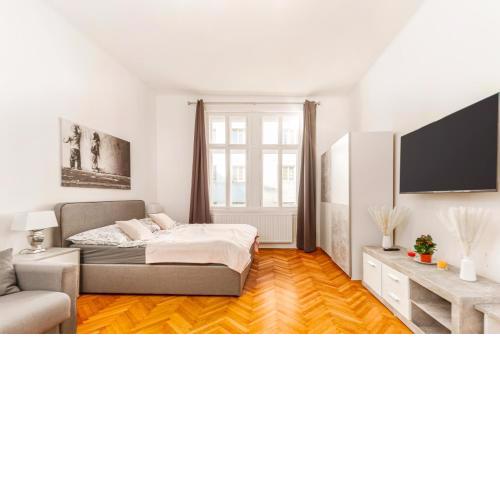 City Apartment with Netflix, central and near metro, 12