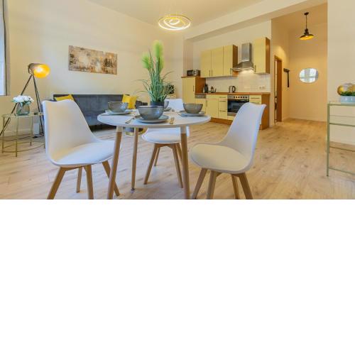 CityApartment - 53 m², 2 Zimmer, zentral, Netflix, Küche, Waschmaschine