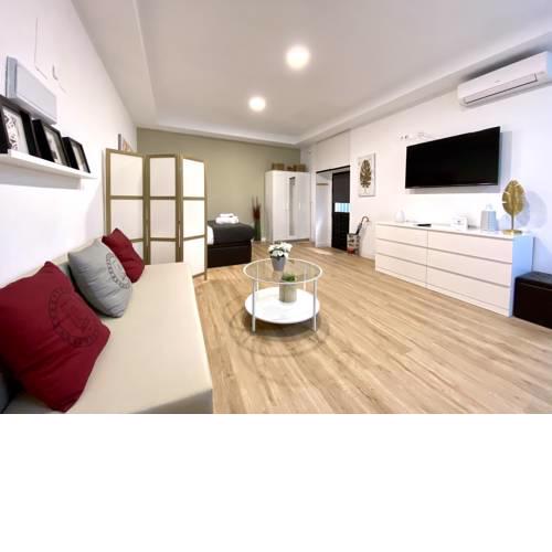 Cómodo estudio para 4 huéspedes en Lavapiés