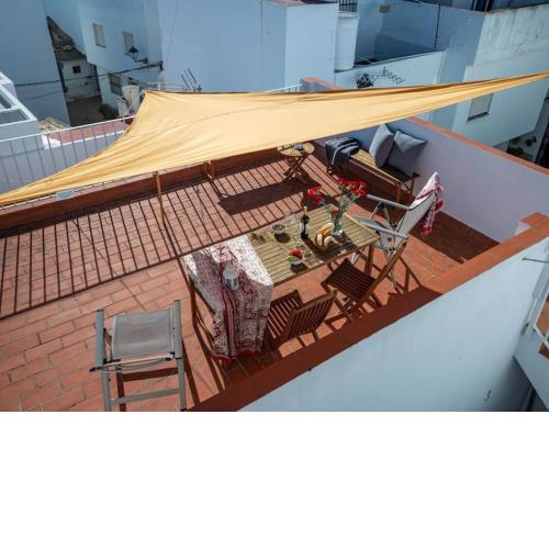 Conil town house in the center, roof terrace with great views
