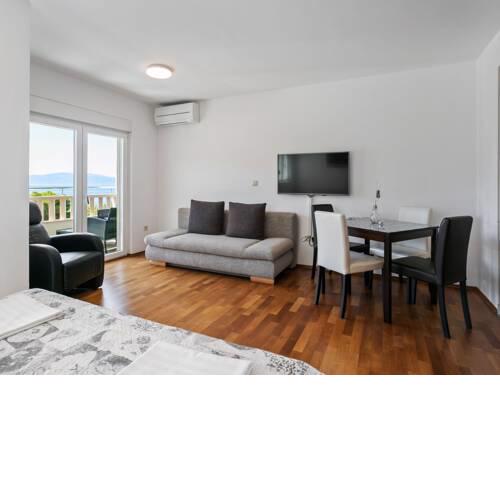 Contemporary Apartment in Drvenik with Balcony