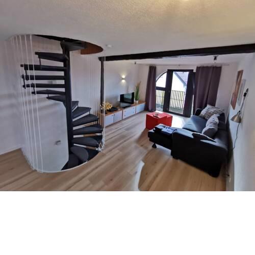 Contemporary Apartment in Schauenburg with Balcony