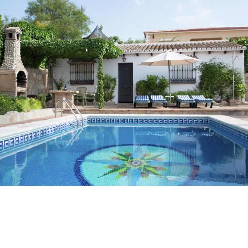Country Villa in Andalusia with swimming pool and garden with views