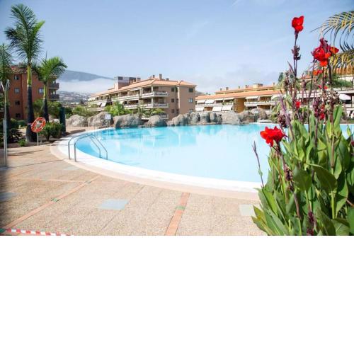 Cozy apartment with terrace, Teide views and swimmingpool