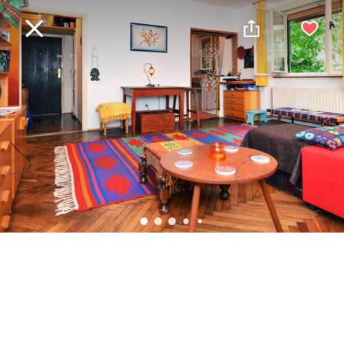 Cozy artistic studio