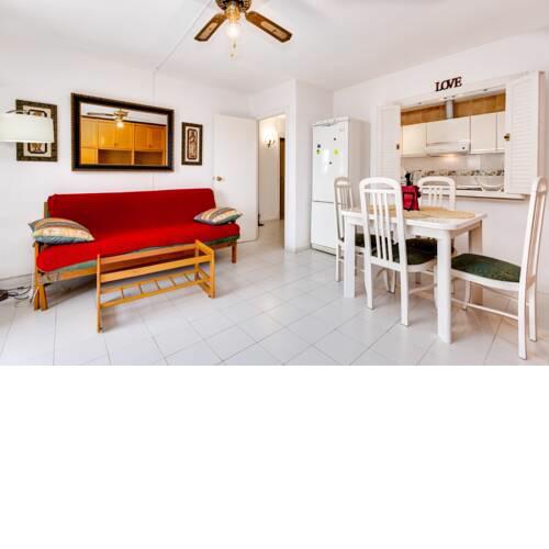 Cozy front line apartment with pool El Palmeral